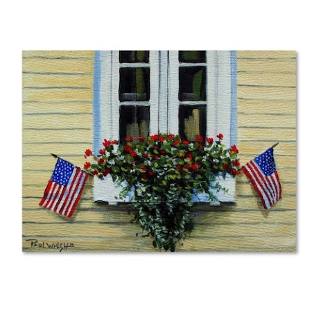 Paul Walsh 'July Flowers' Canvas Art,24x32